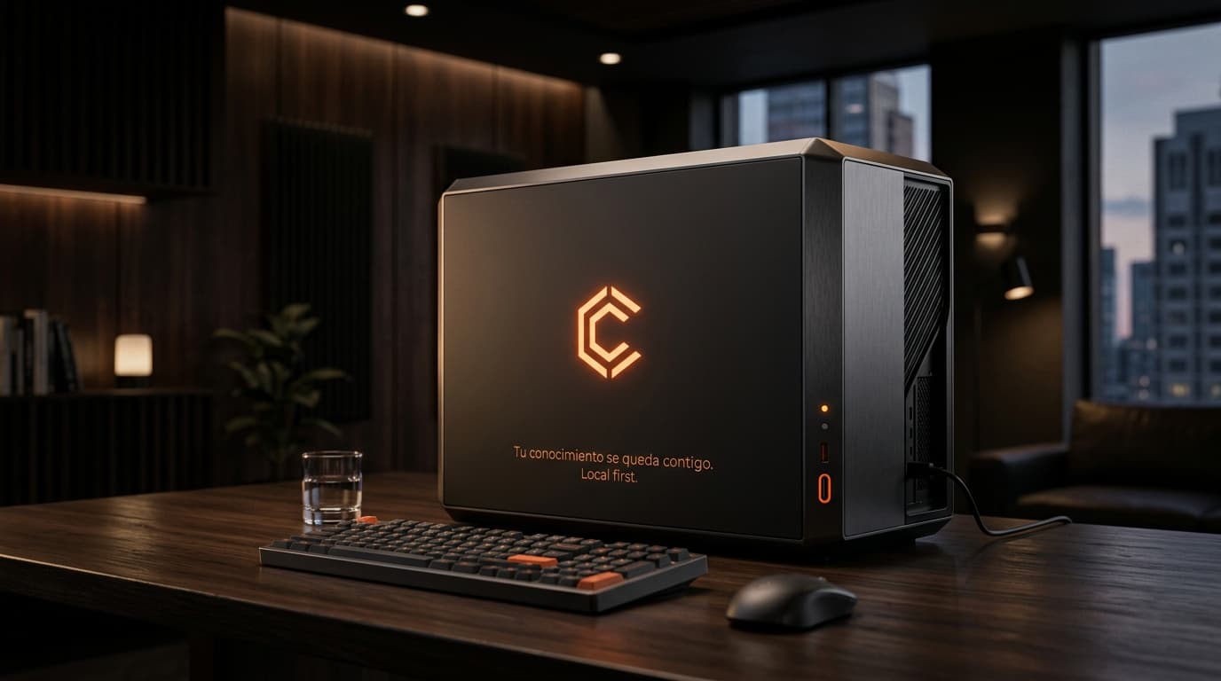 Un espacio de trabajo privado y tranquilo para organizar conocimiento